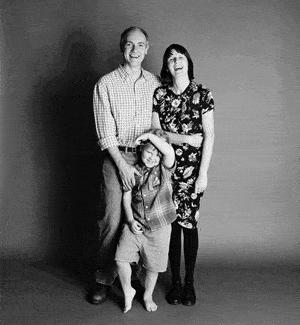 仲良し家族のタイムスリップ写真(1996年)