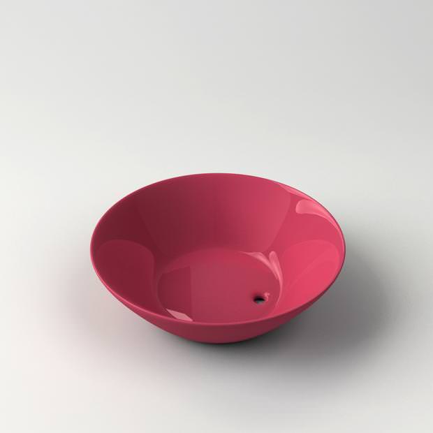 不便なデザイン：液体を入れれないスープ皿